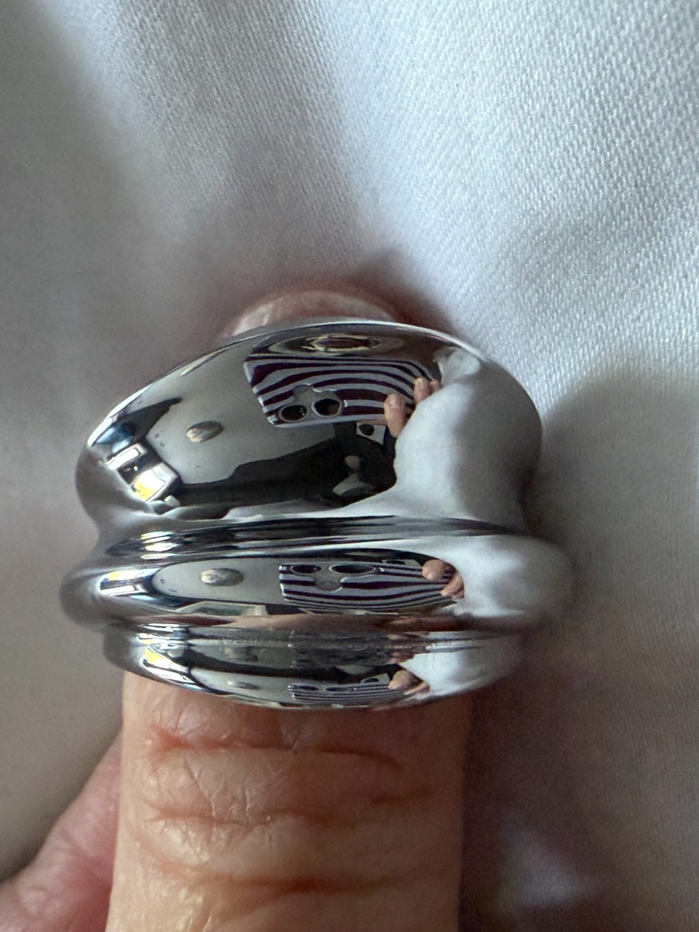 Jenny Bird Leona Ring in Silver - *new* Size 10